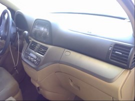 2008 HONDA ODYSSEY, GOLD, EX-L MODEL, 3.5L, AT, FWD,  A25176